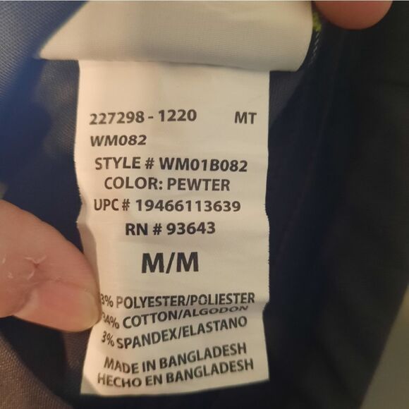 Scrubstar Women’s M Pewter Scrub Pants - Picture 6 of 6